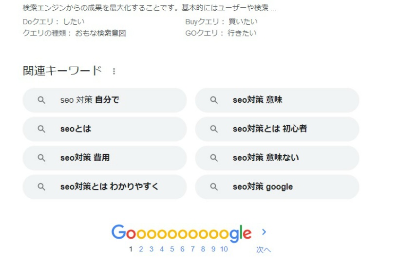 関連キーワードとサジェストキーワードの仕組みの違い